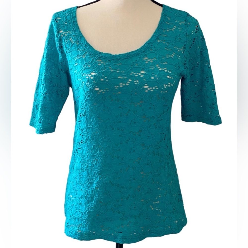 Maurices size L top 3/4 sleeves